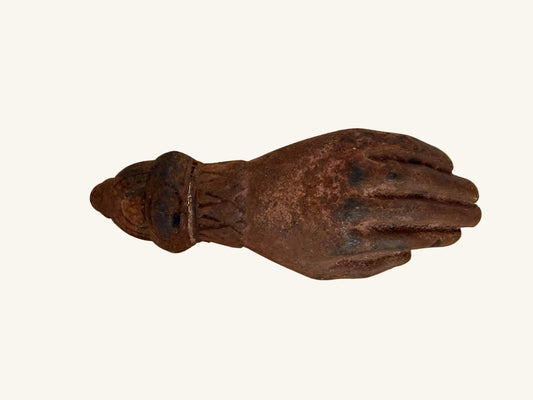 Cast Iron Praying Hand Door Knocker