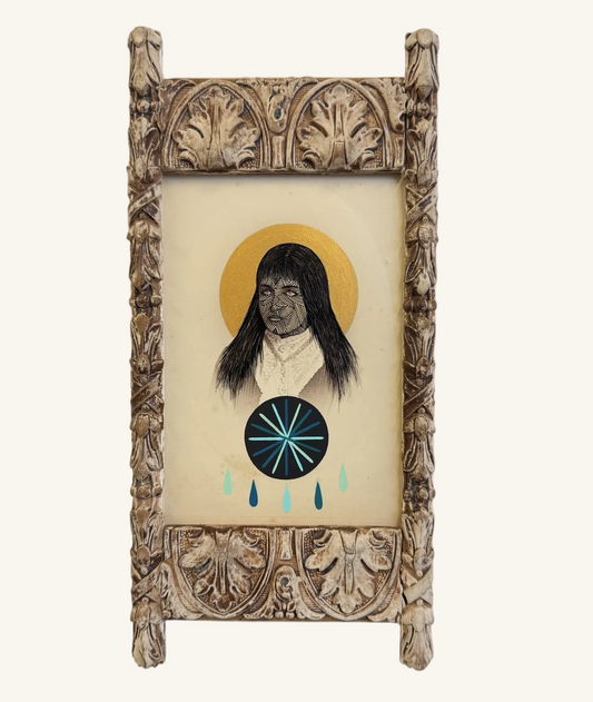 "Warpaint Portrait" by Adrian Landon Brooks