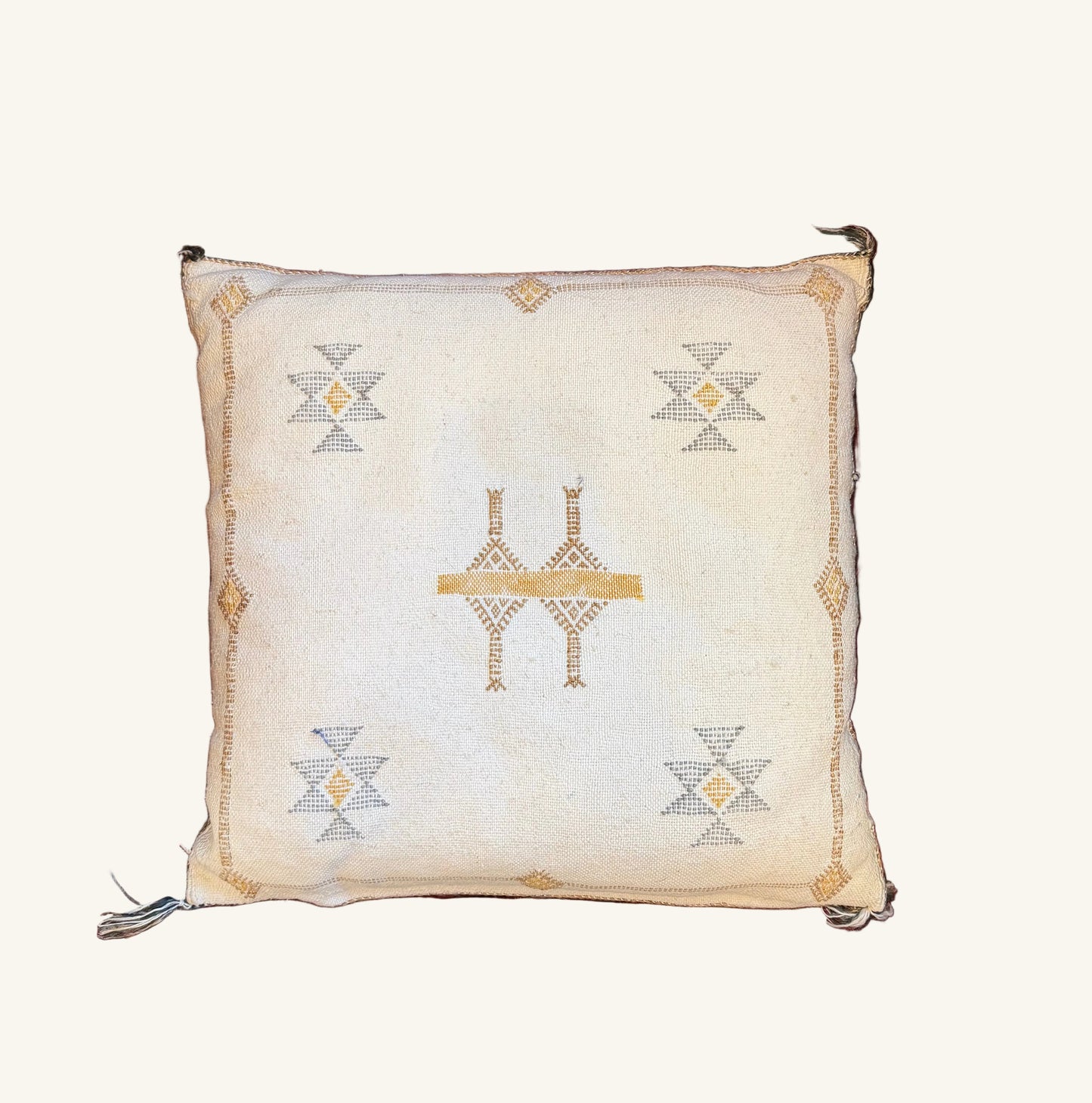 Sabra Cactus Silk Pillow