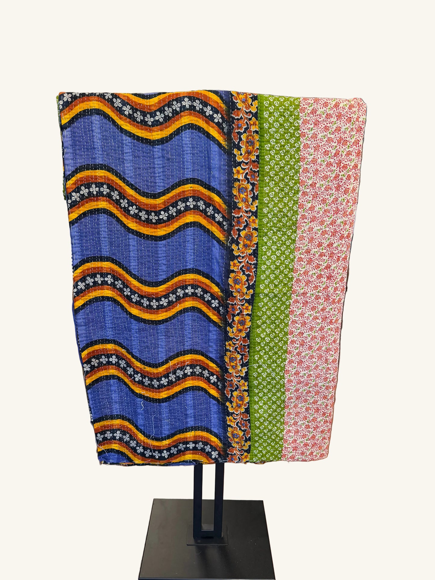 Vintage Kantha quilt #12