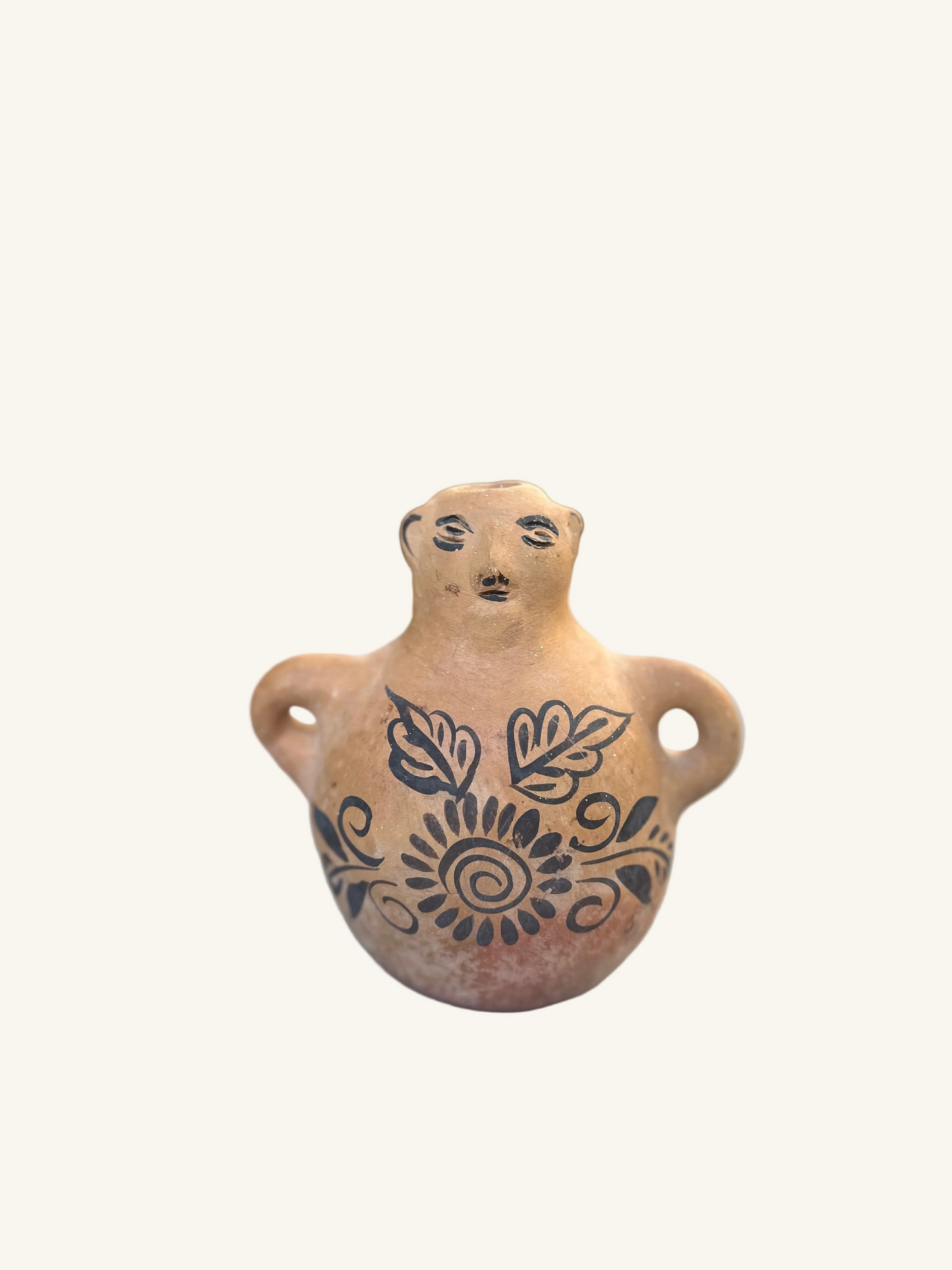Mexican Folk Art Mezcal Jug