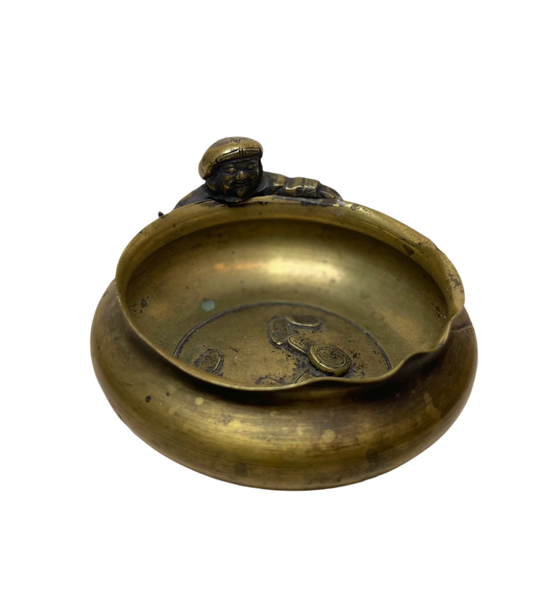 Brass bowl with Genie