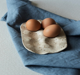 Thick Linen Kitchen Cloth Bluette