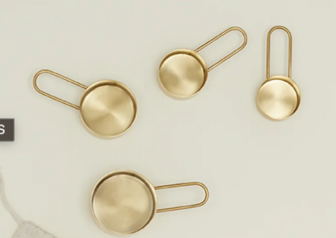 Brass Measuring Cups