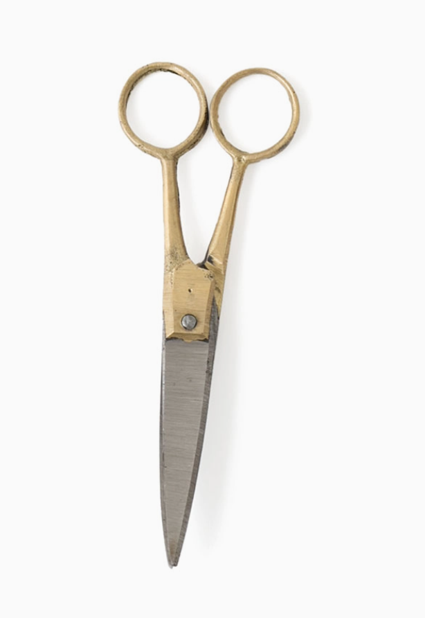 Brass Handle Scissors