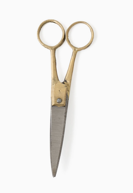 Brass Handle Scissors