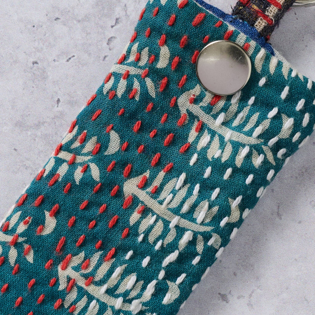 Sari Lip Balm Holder Keychain
