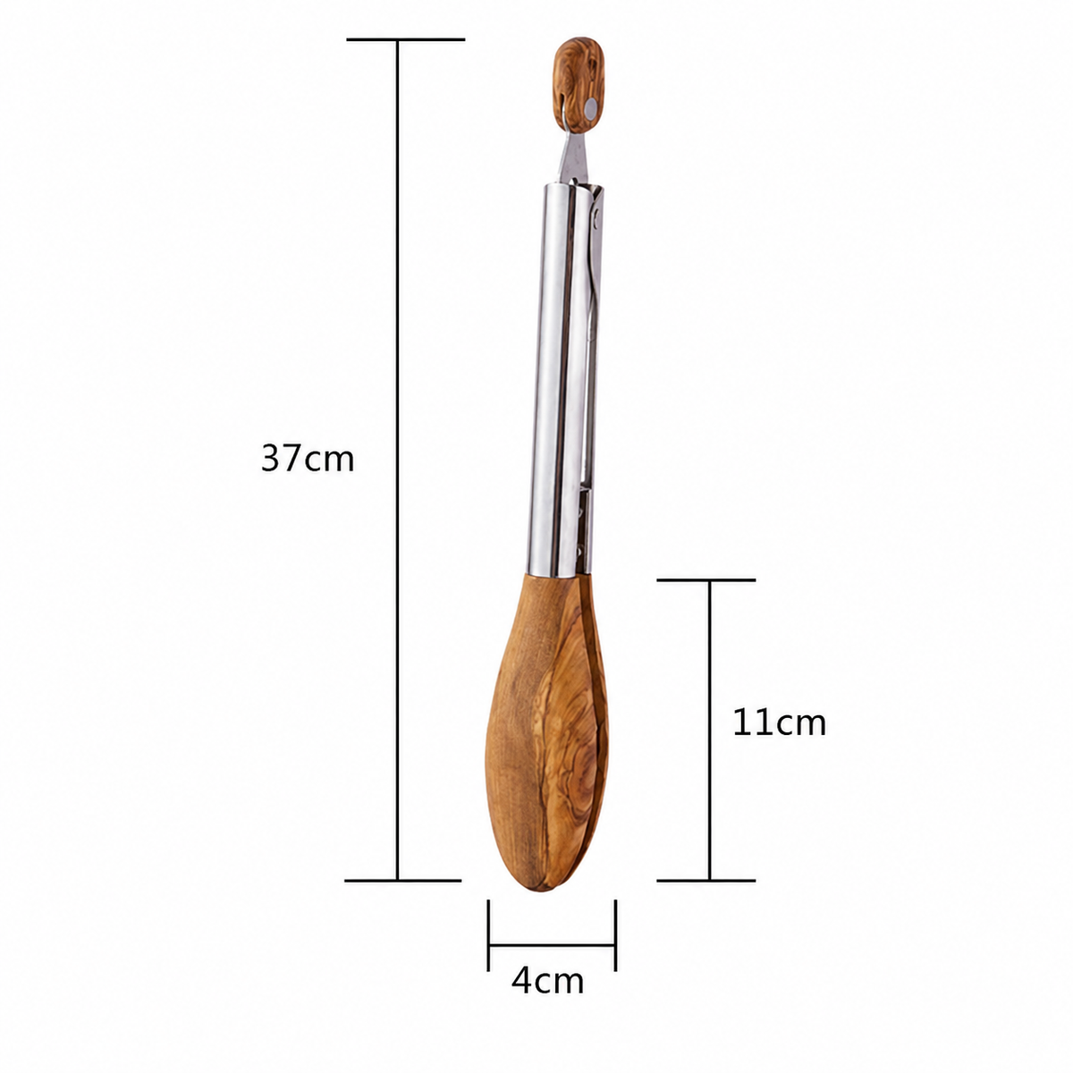Walnut Wood Kitchen Tongs