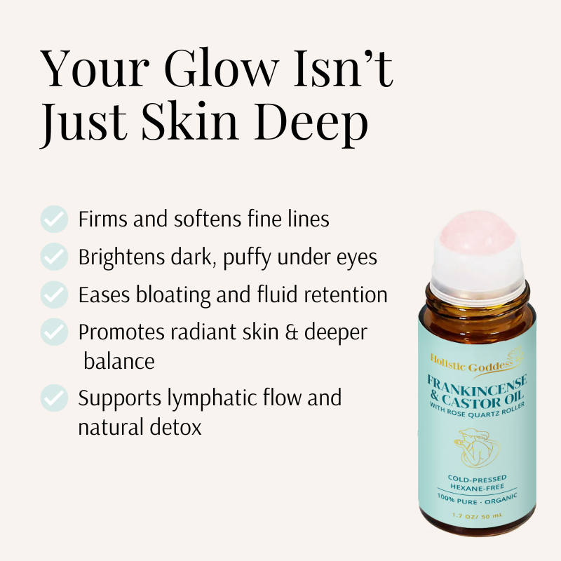 Organic Castor Oil Roll-on With Frankincense