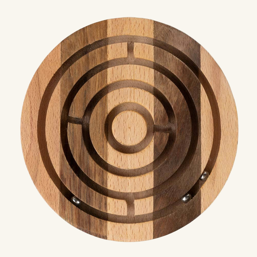 Handheld Wooden Maze Game *