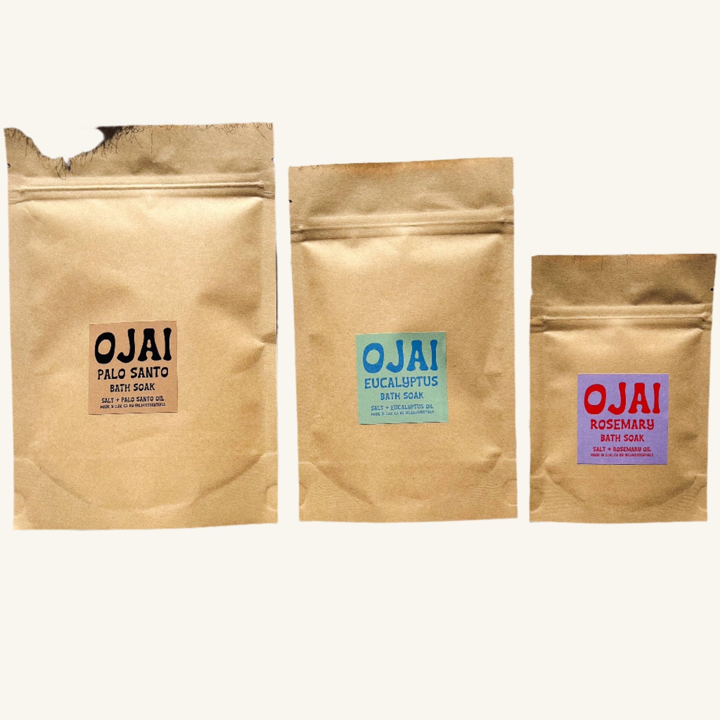 Bath Soak | Los Olivos Lemon Lavender | Salt + Essential Oil
