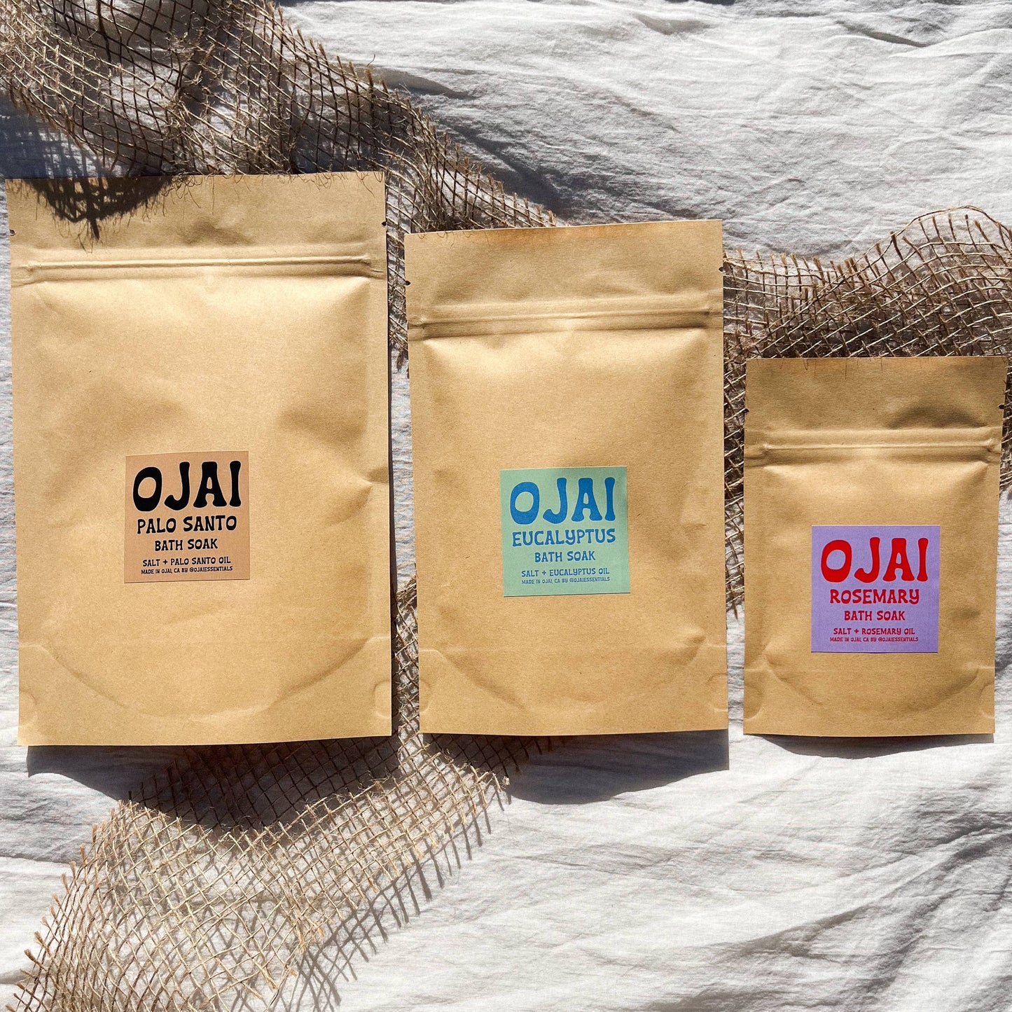 Bath Soak | Big Sur Driftwood & Vetiver Salt + Essential Oil