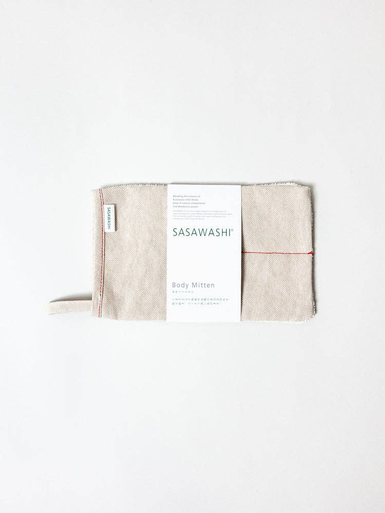 Sasawashi Body Scrub Mitt