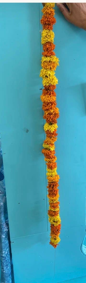 Dried Marigold Garlands