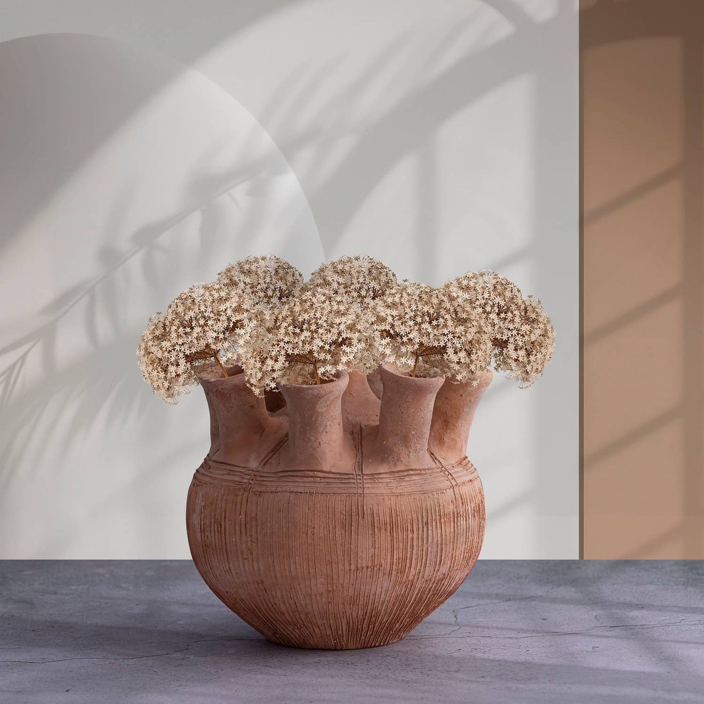 Terracotta Bud Vase