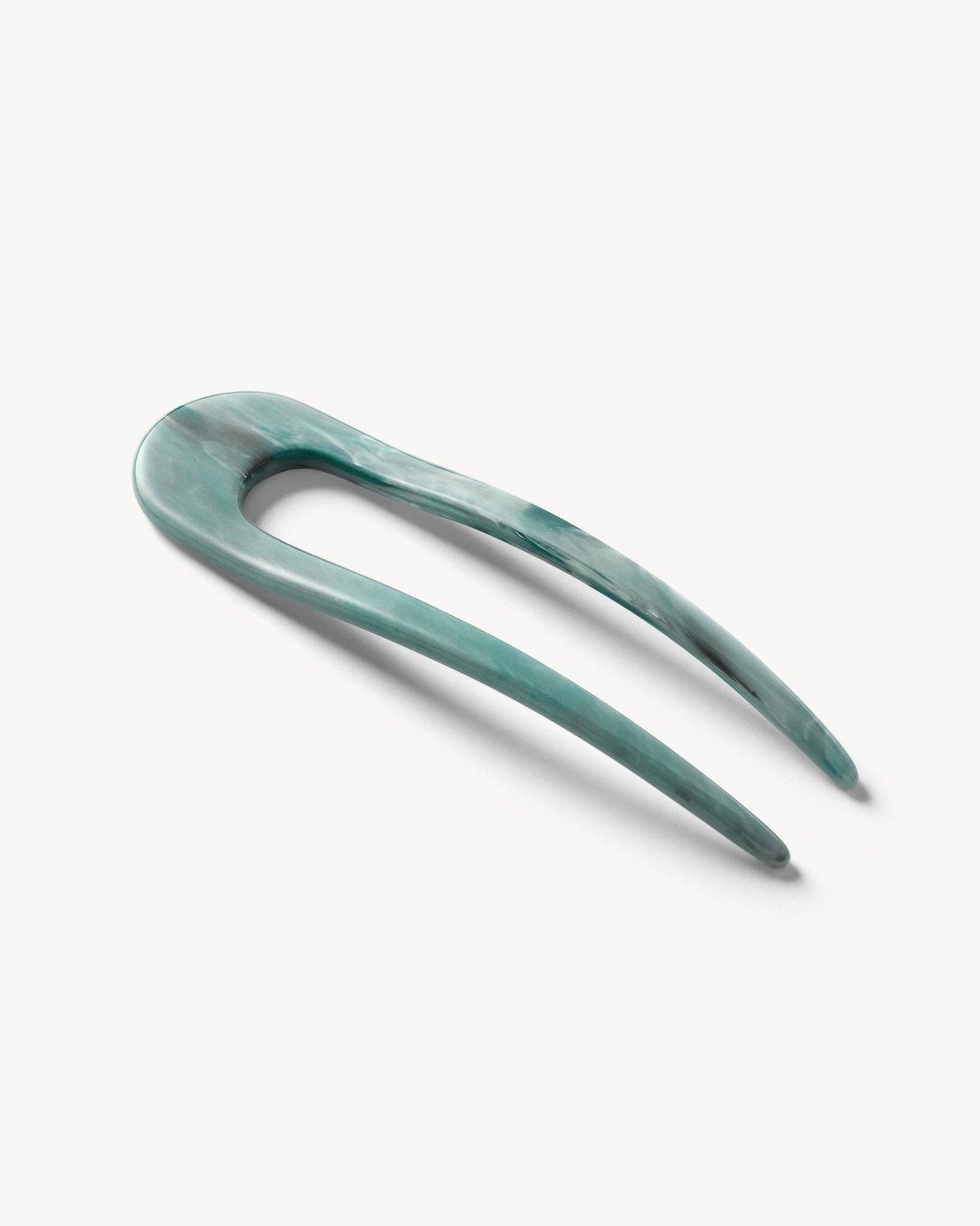 French Hair Pin in Jadeite