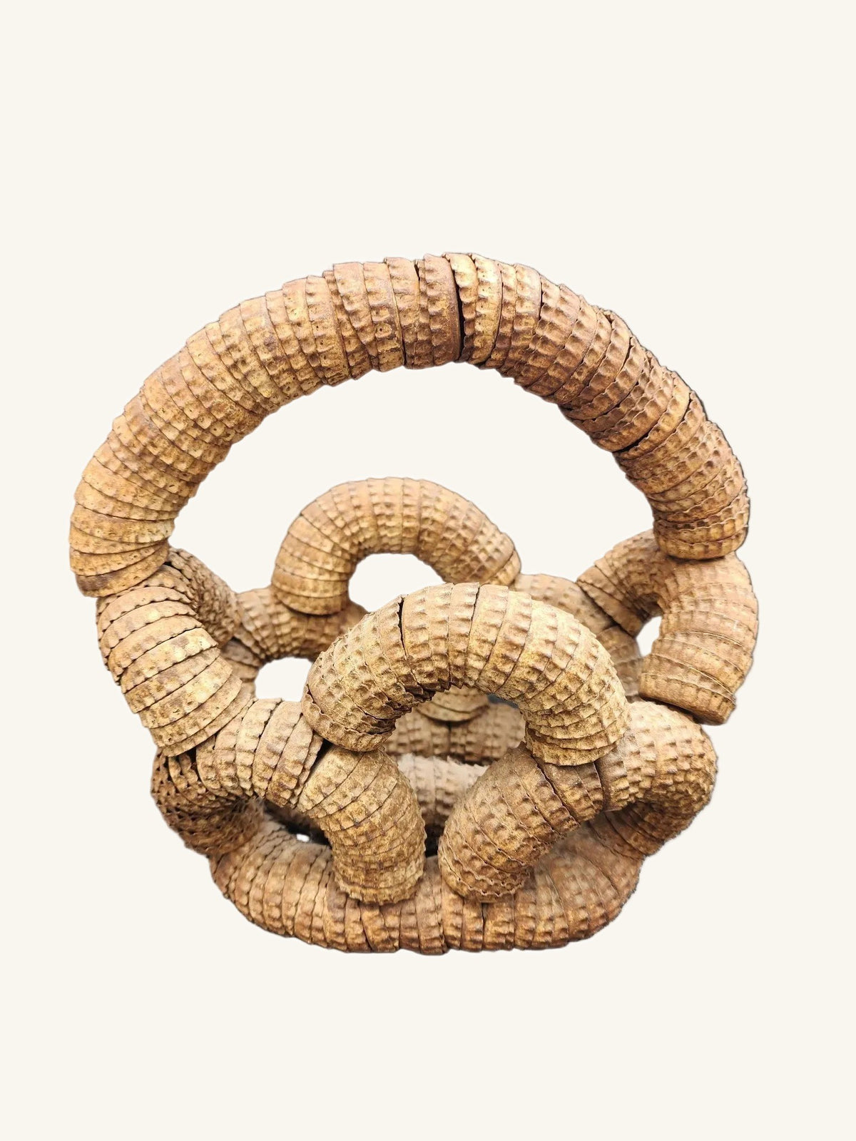 Folk Art Bottle Cap Sculpture