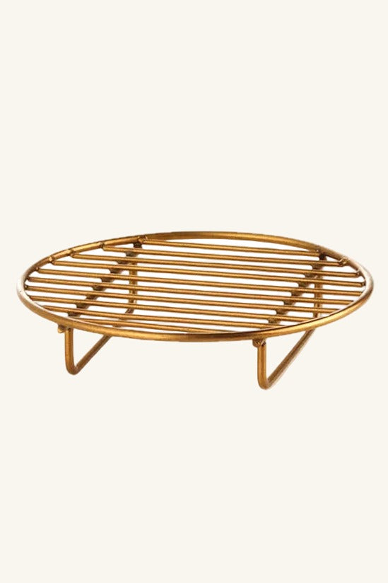 Brass Wire Stand Round: Round