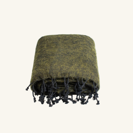 Christmas Yak wool Travel Throw Blanket