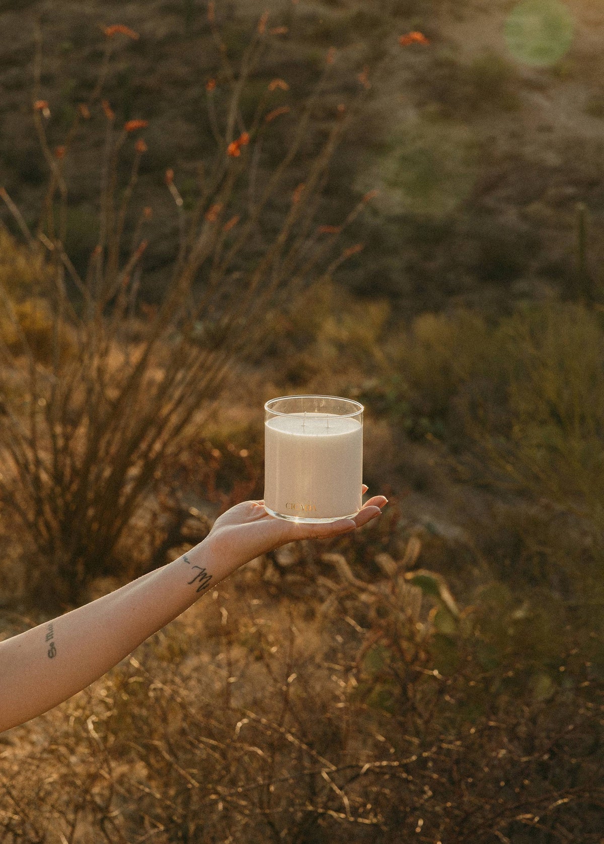 SUMMER STORMS Large Candle