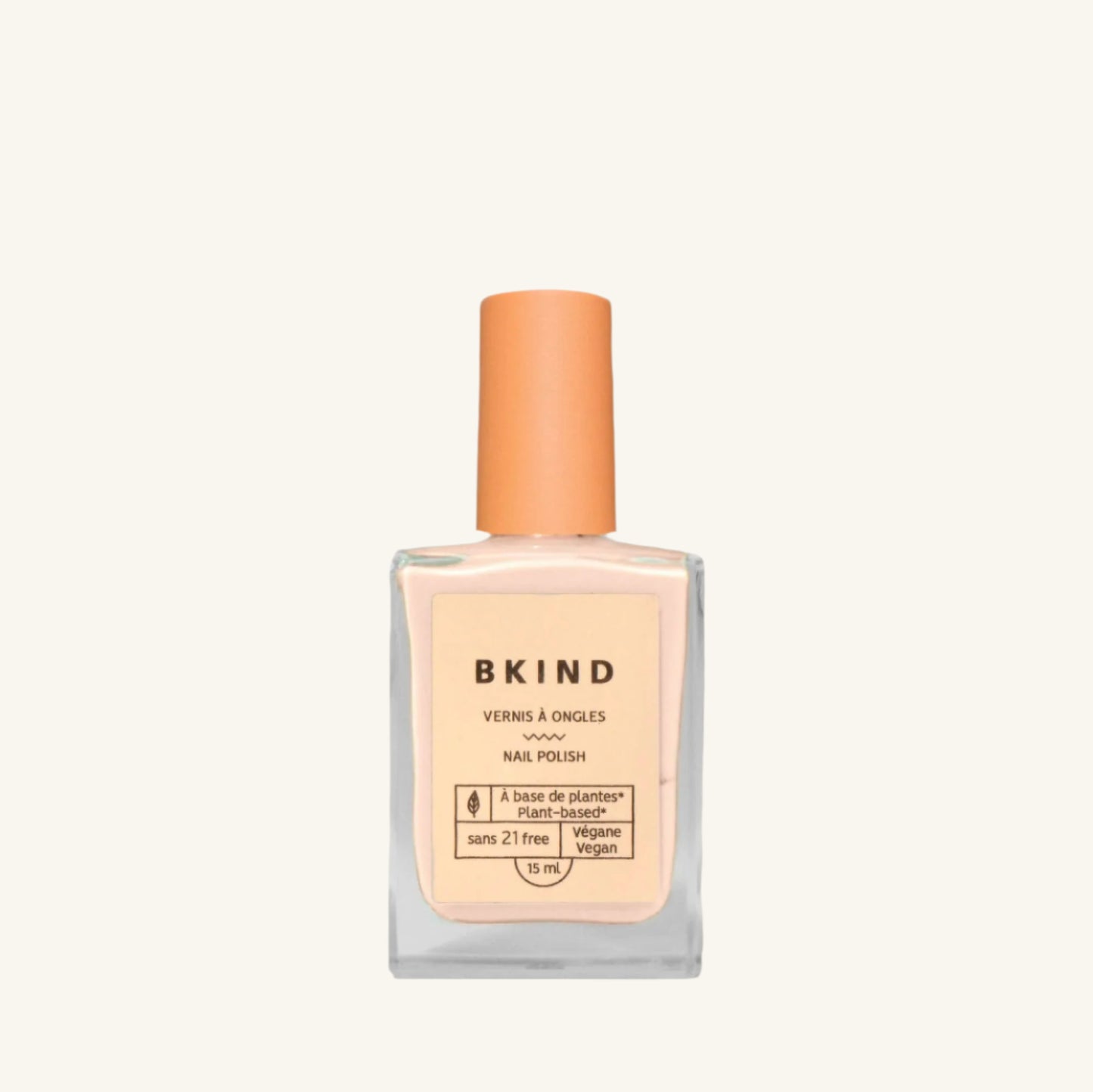Vegan & 21-free Nail Polish - French Pink