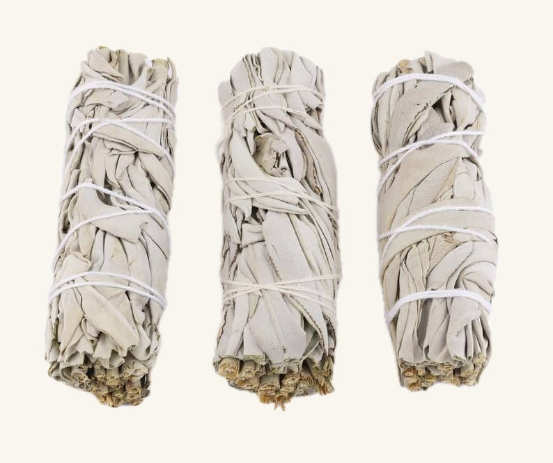 California White Sage Smudge Stick (4 in.)