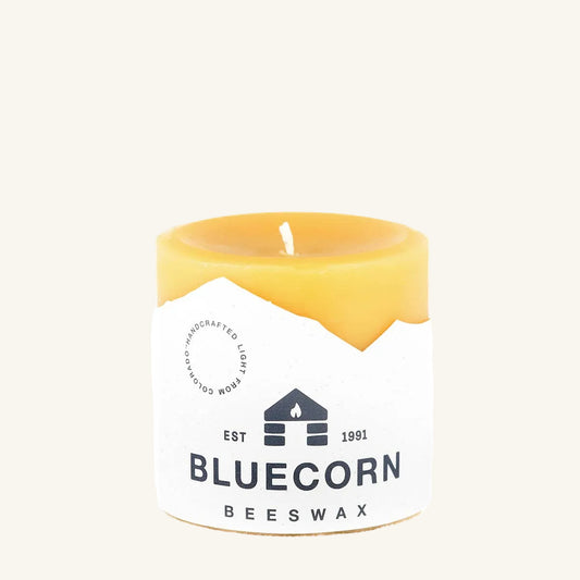 Pure Beeswax Pillar Candles