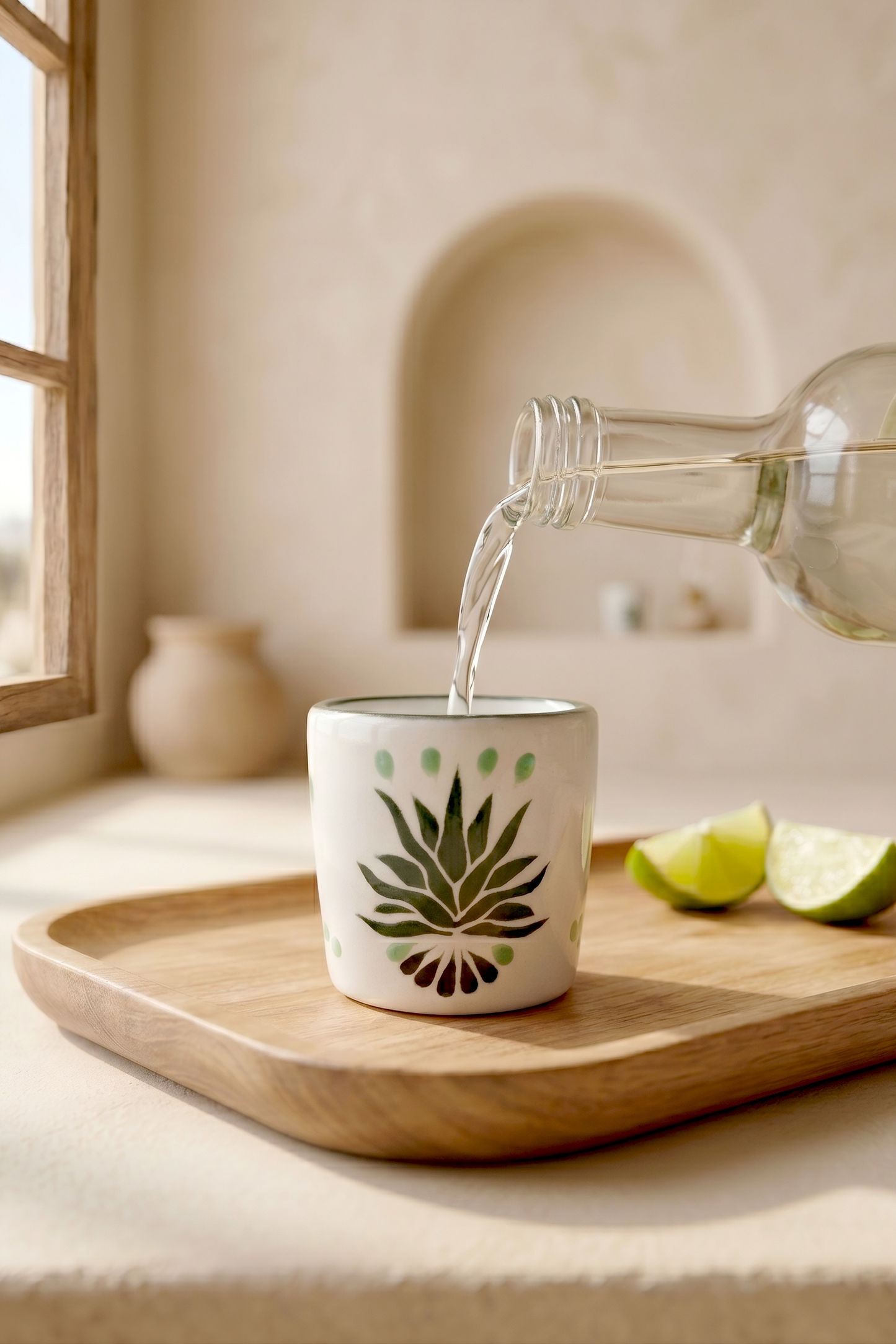 Short Agave Shot Glasses - set of 4