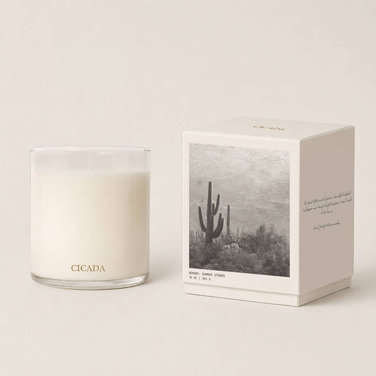 SUMMER STORMS Large Candle