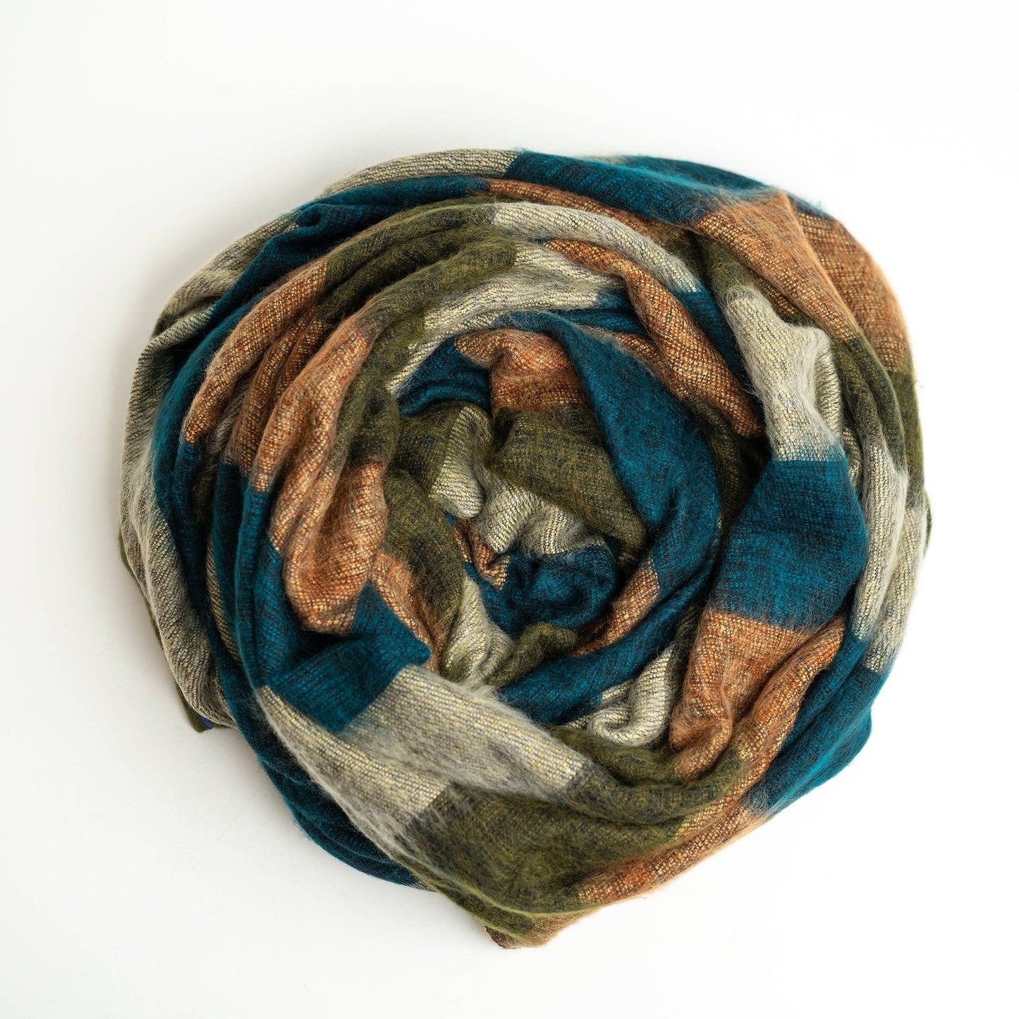 Extra Soft Yak wool Travel Throw Blanket Handmade
