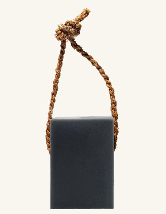 Charcoal Rope Soap: Charcoal
