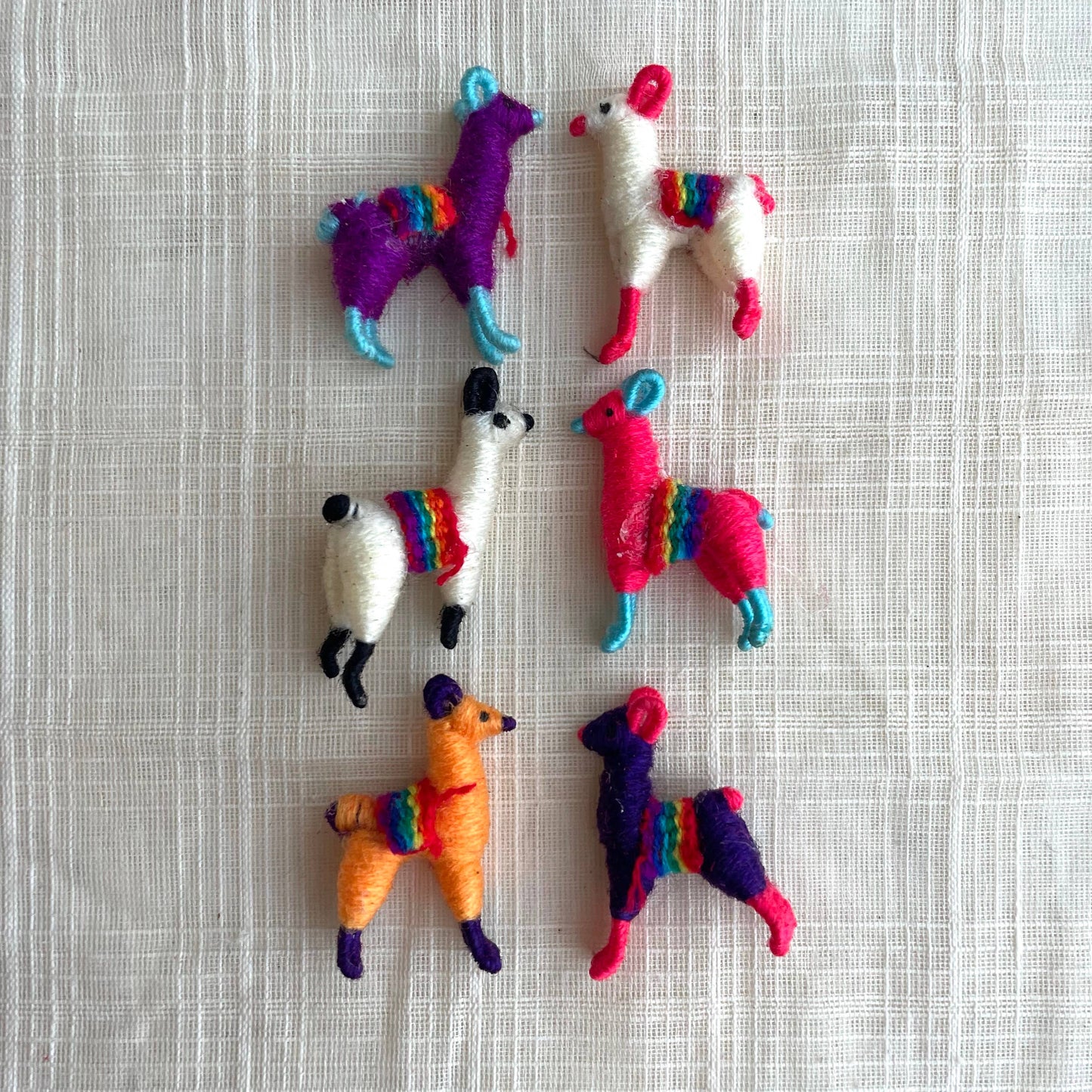 Mini Llama Figure, Peru