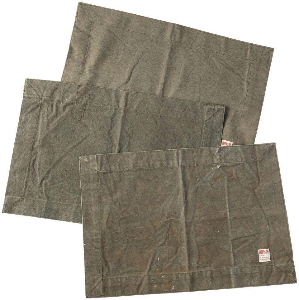 VINTAGE TENT FABRIC MAT
