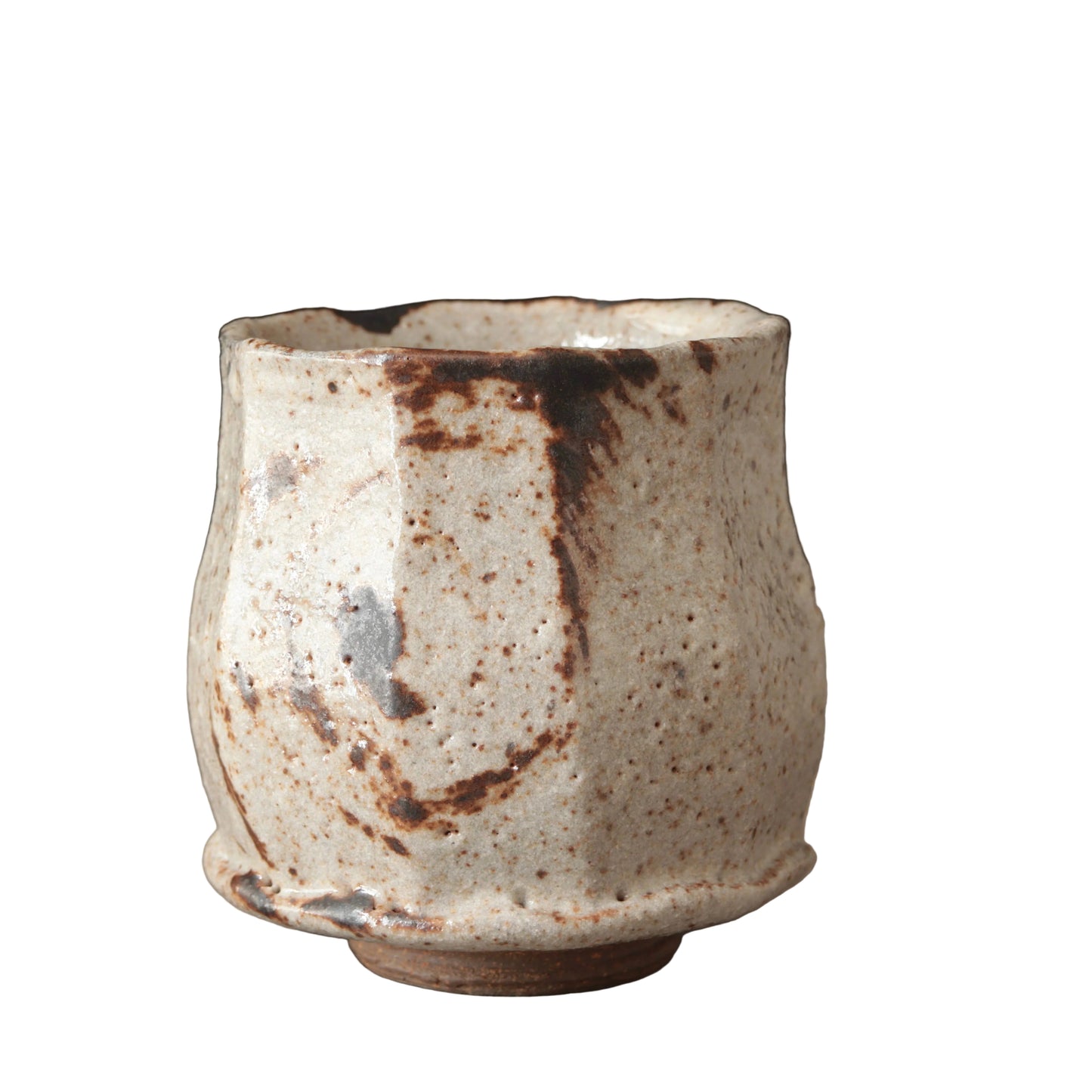 Wild Clay and Glaze Teacup Granite Glaze: Large