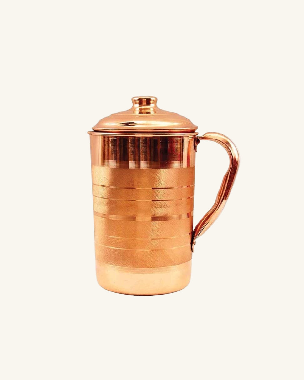 Copper Jug Pitcher (1.5 ltrs.)