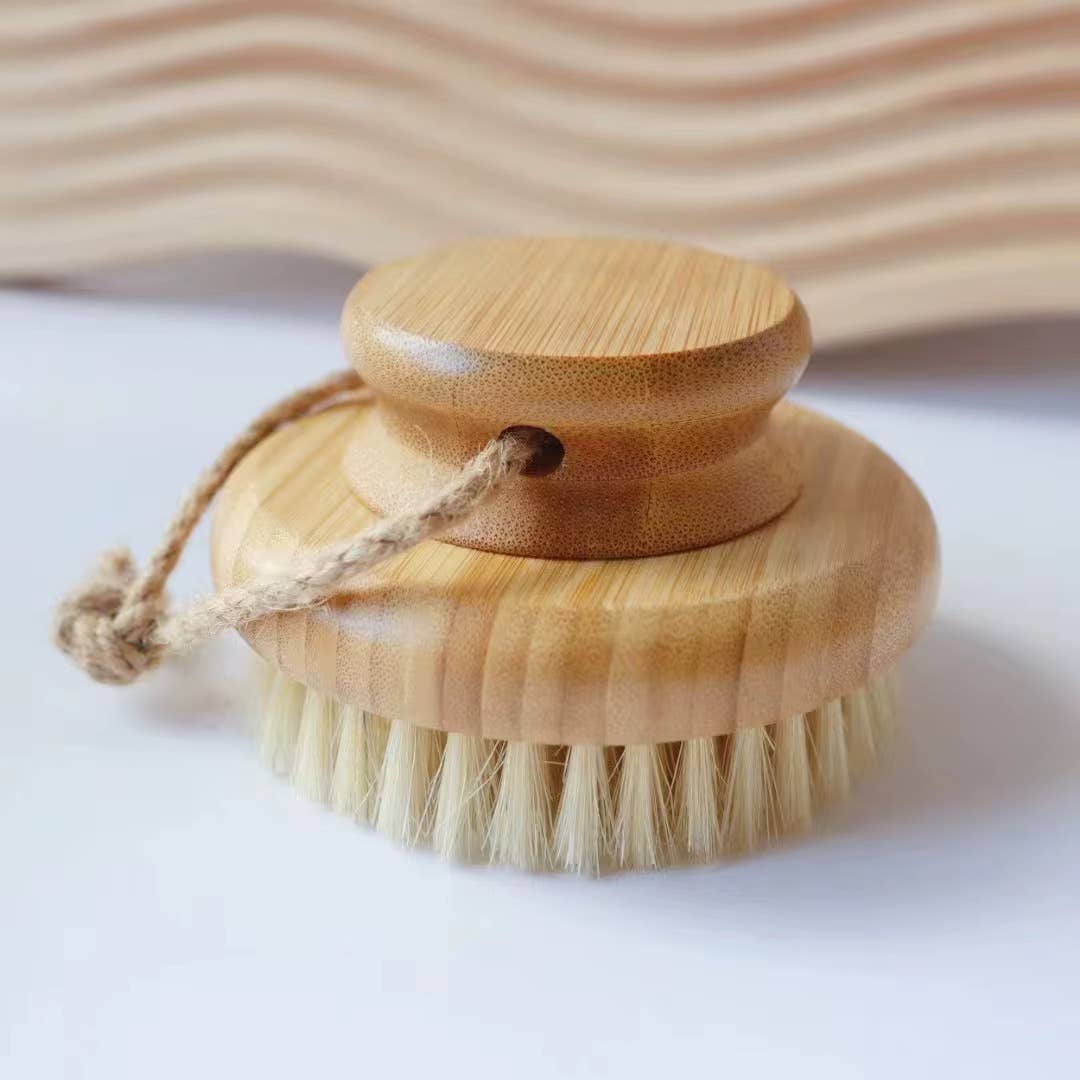 Plastic Free Sisal Bristle Body Brush