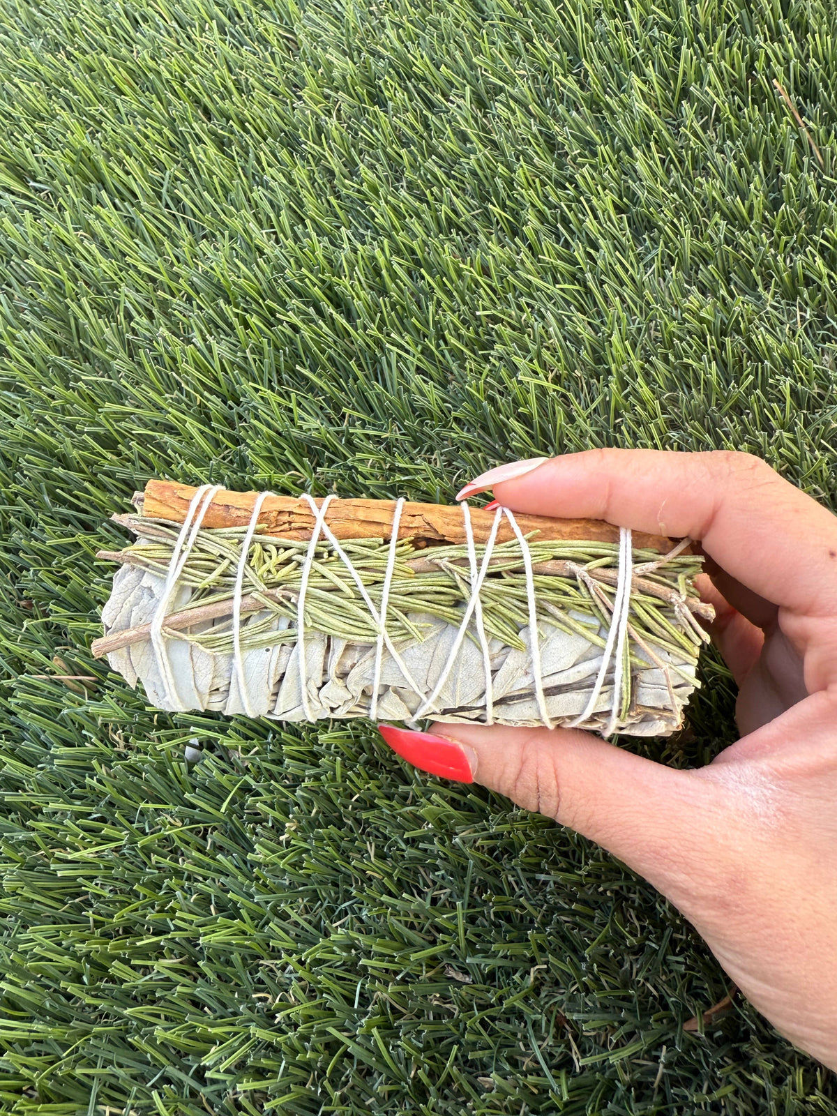 Rosemary with Cinnamon and White Sage Bundle