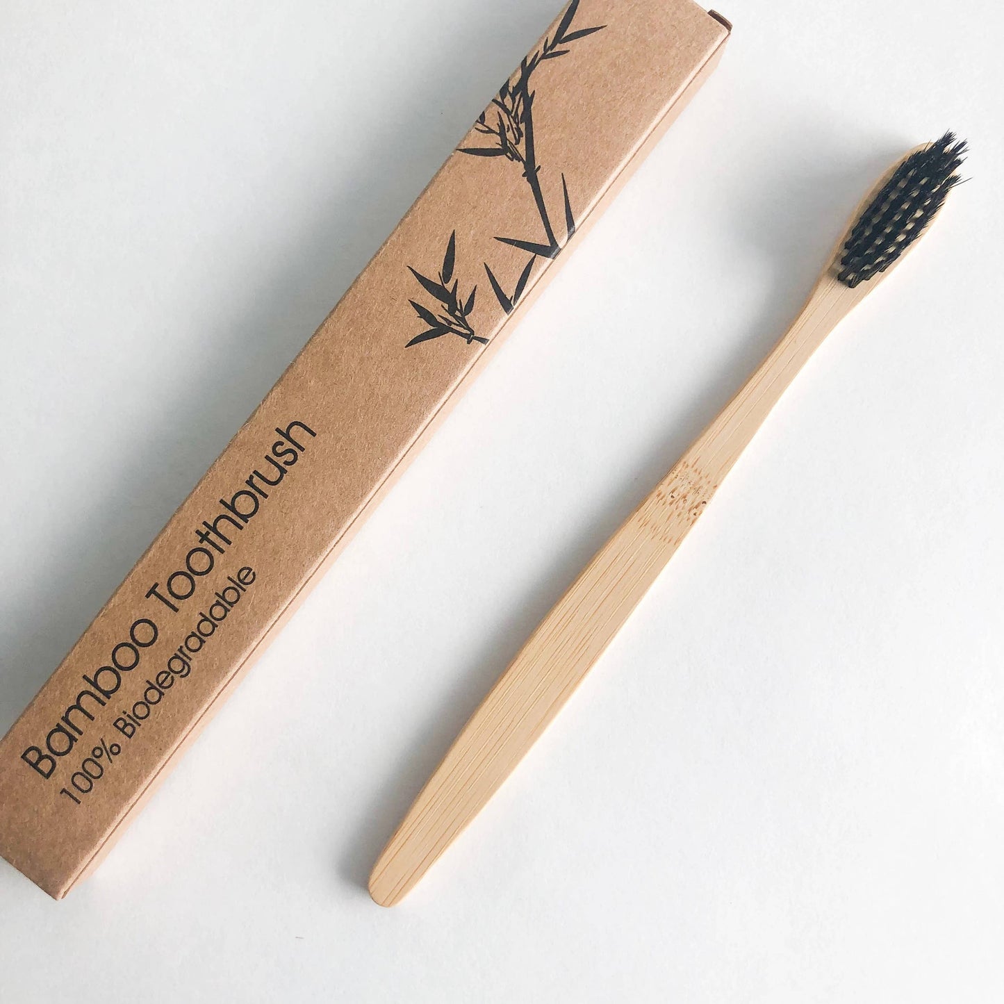Eco-Friendly Bamboo Toothbrush – 100% Biodegradable