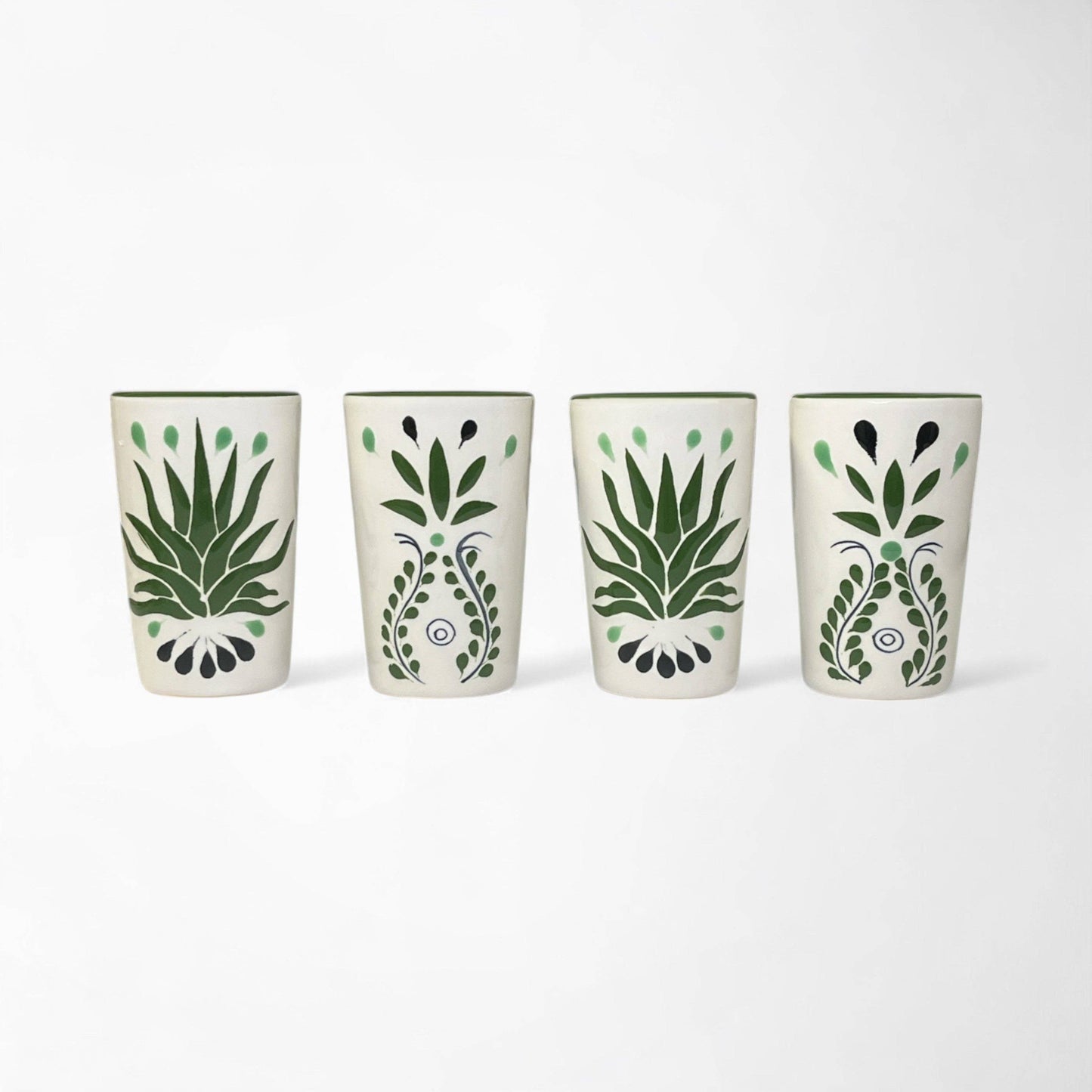 Tall Agave Shot Glasses - set of 4