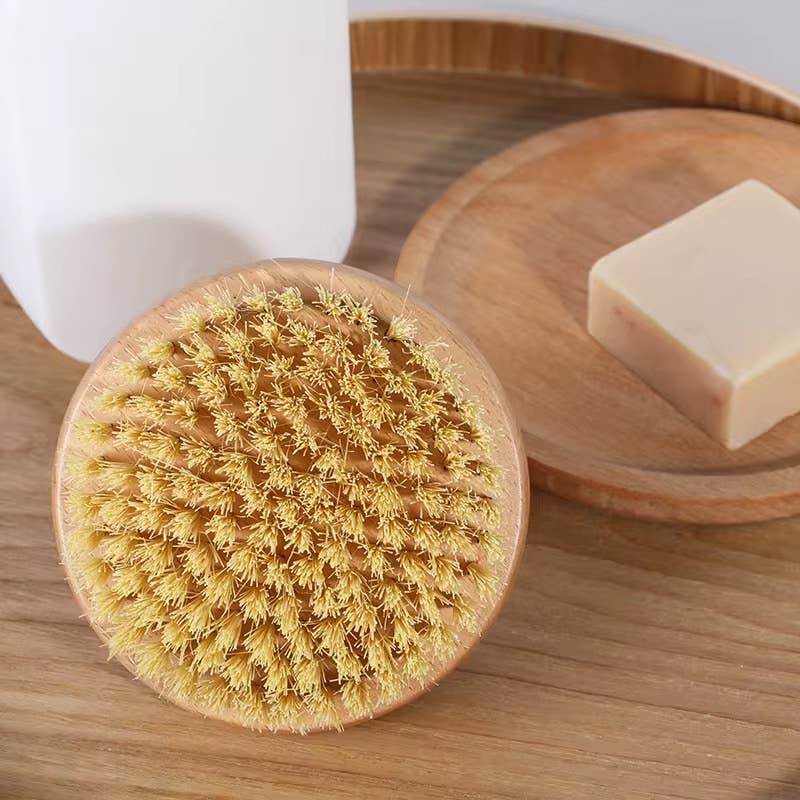 Plastic Free Sisal Bristle Body Brush