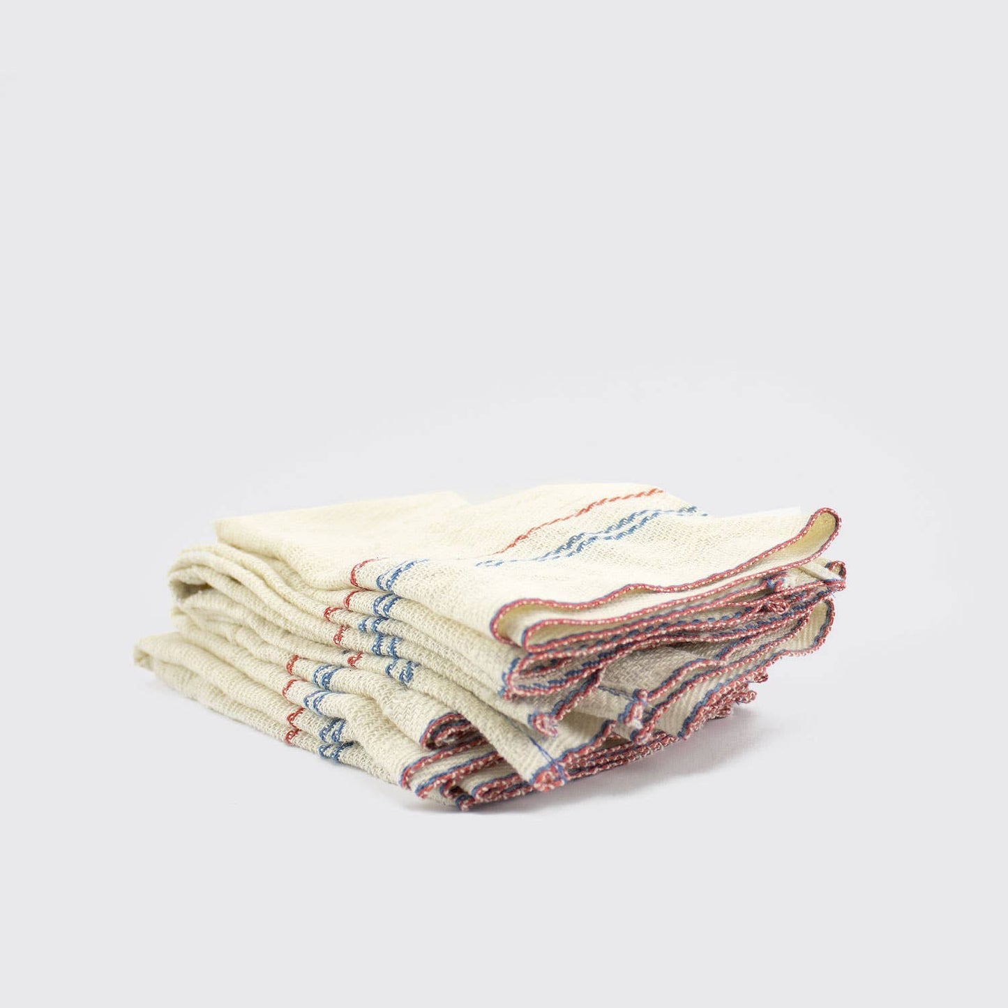 Set of Four Cotton Napkins.