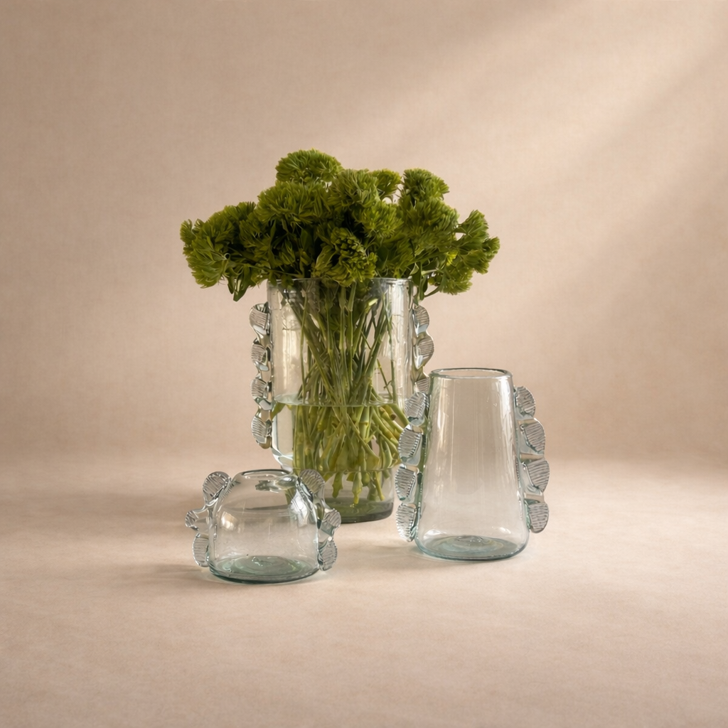 July Recycled Glass Vessel by MESO