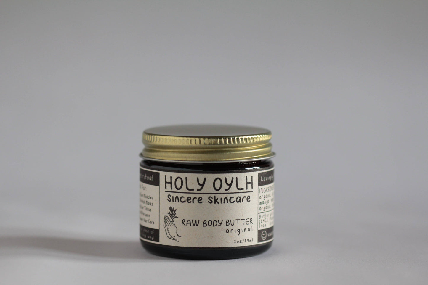 Raw Body Butter / Original 4 oz