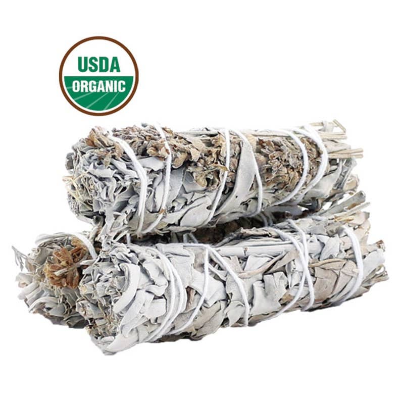 Smudge Stick - White Sage & Lavender (4 in.)