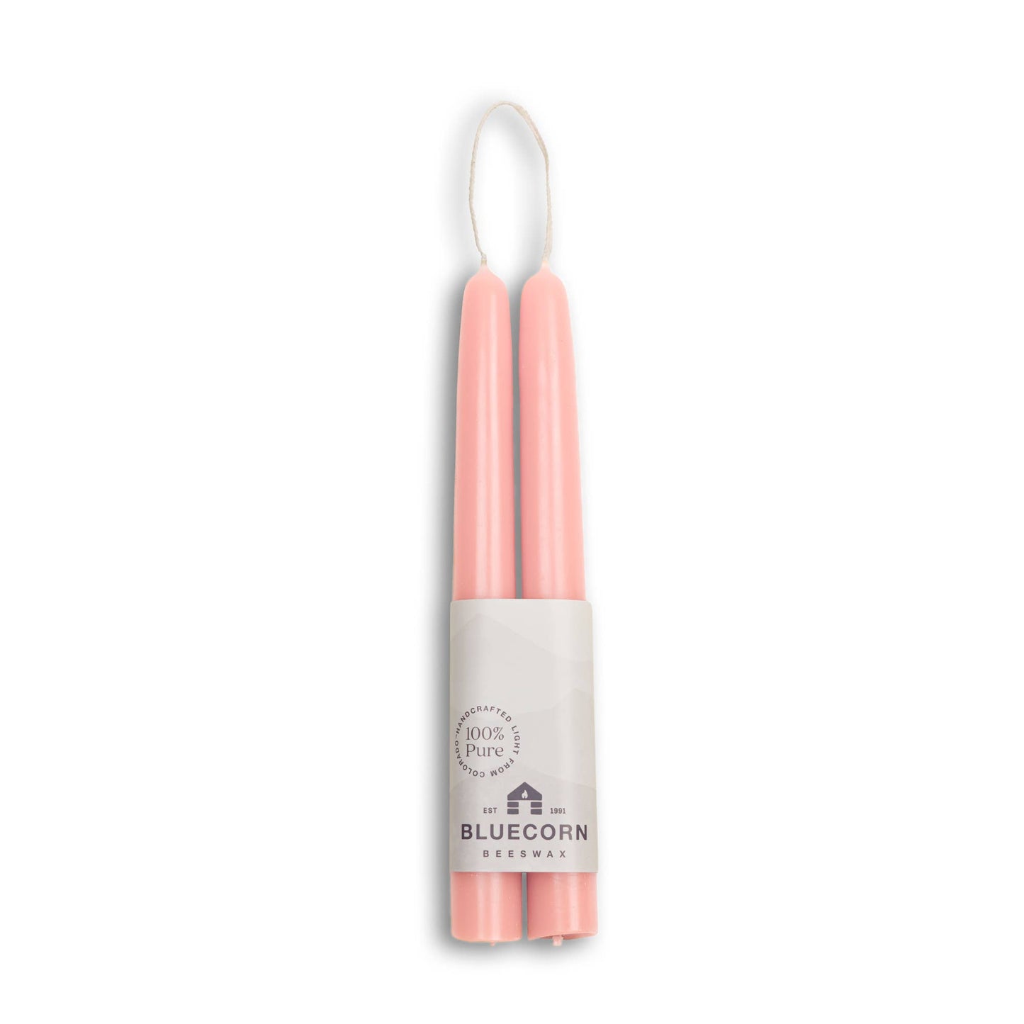 Beeswax Taper Candles – Dripless & Handmade in USA
