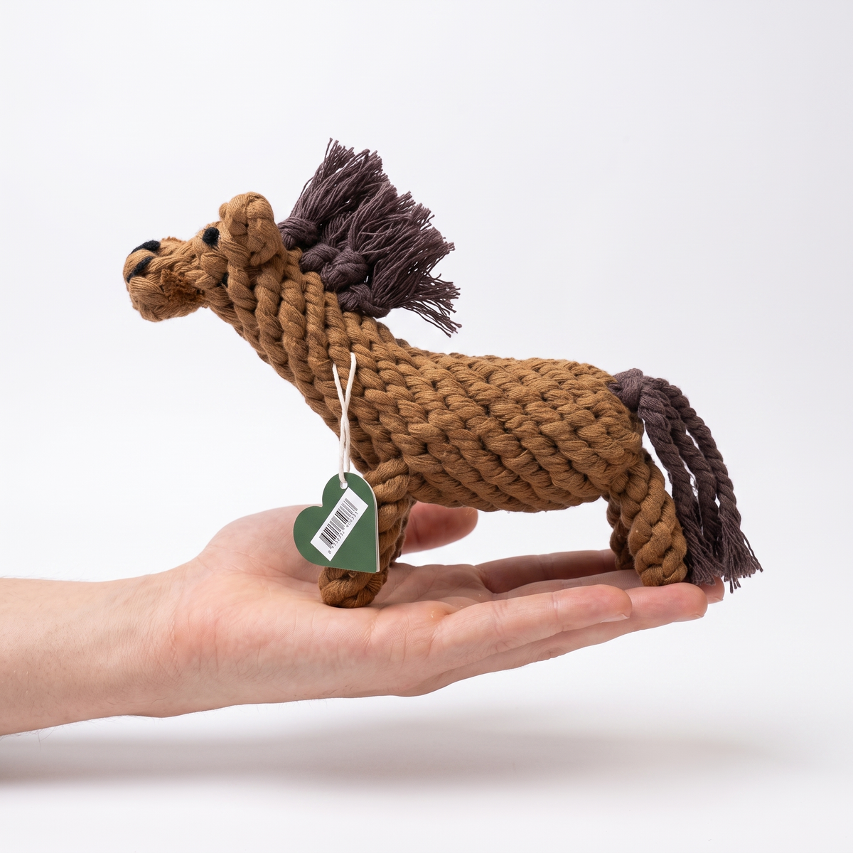 NEW: The Farm Brown Horse Pet Toy | Handcrafted