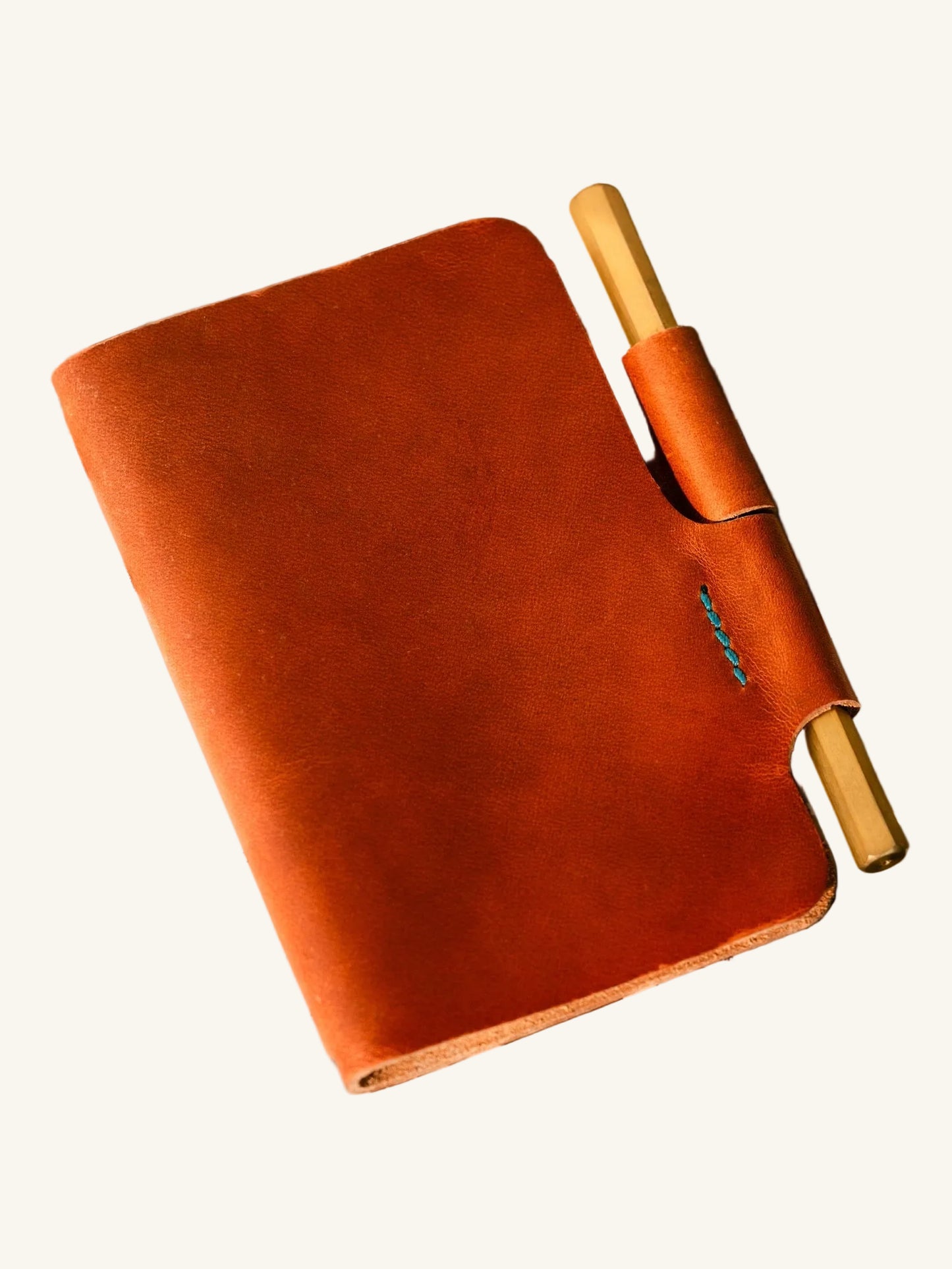 The Companion Butterfly Close Pocket Notebook - English Tan