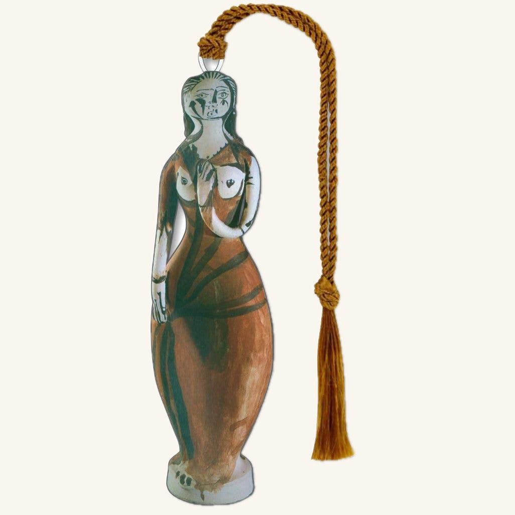 Pablo Picasso Femme debout Metal Bookmark