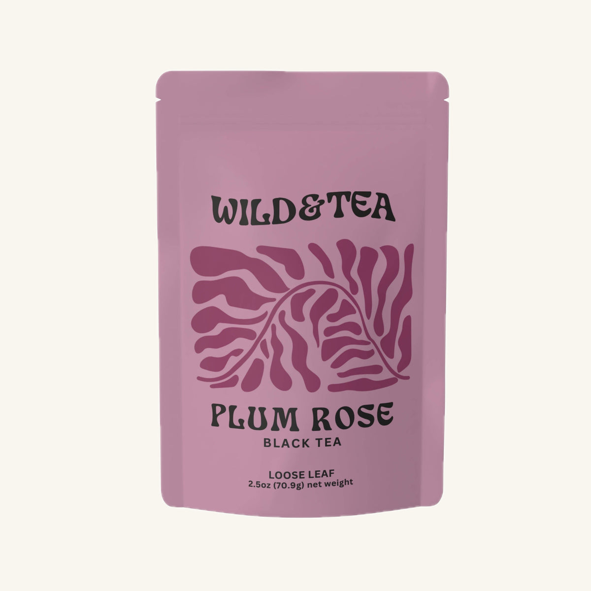 Plum Rose Black Tea: 2.5oz
