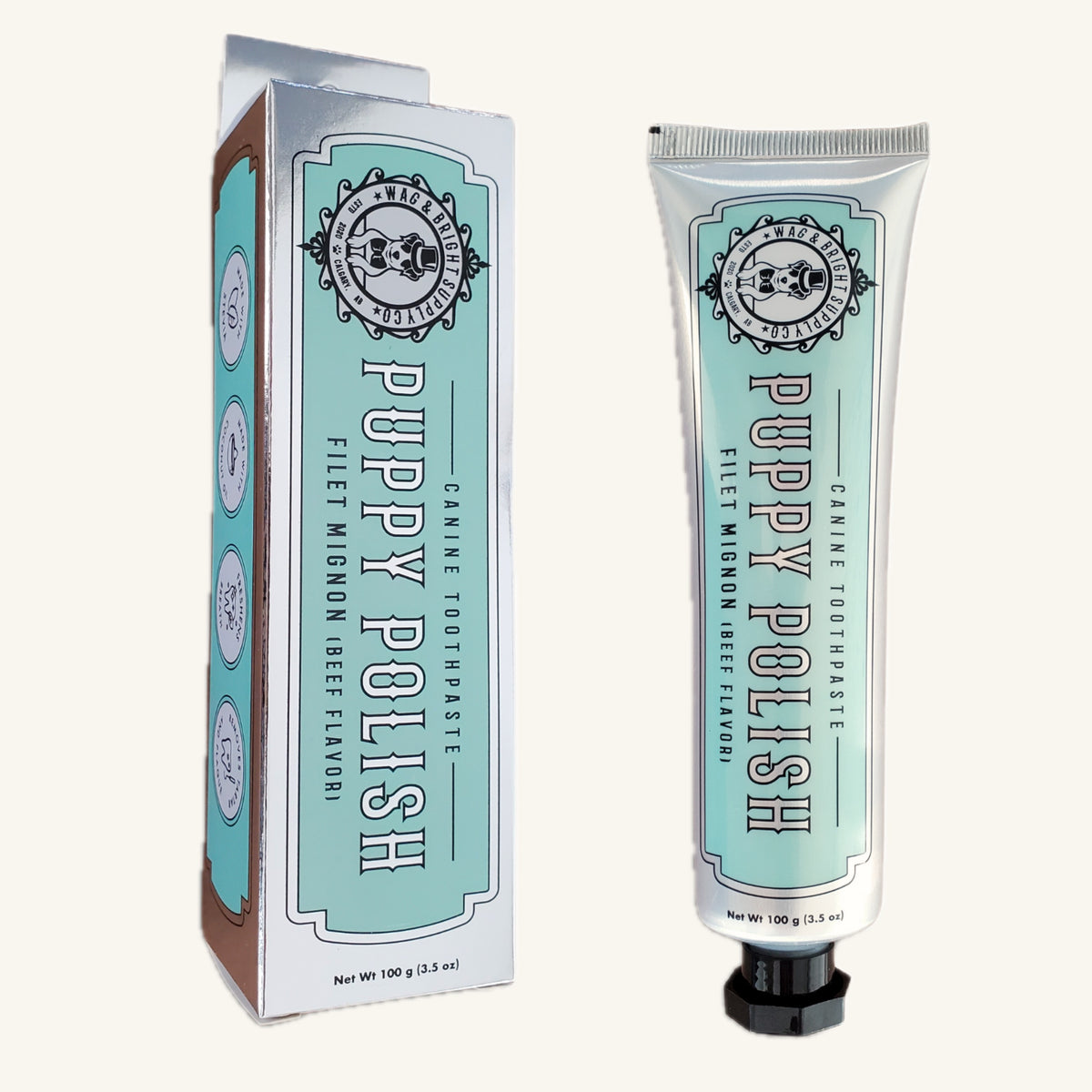 Puppy Polish Toothpaste - Filet Mignon (Beef)